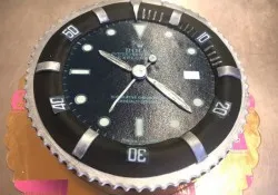 Tort w kształcie zegarka Rolex Tort w kształcie zegarka Rolex