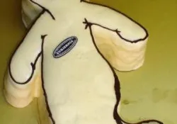 Tort w kształcie Duszka Kacpra Tort w kształcie Duszka Kacpra
