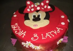 Tort z myszką Minnie Tort z myszką Minnie