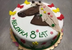 Tort z konikiem Tort z konikiem