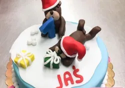 Tort z misiami Tort z misiami