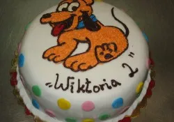Tort z Psem Pluto Tort z Psem Pluto