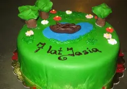 Tort z leśną polaną Tort z leśną polaną
