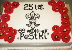 Tort z kwiatami Tort z kwiatami